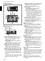 Предварительный просмотр 12 страницы Sony VPL PX20 - SXGA LCD Projector Operating Instructions Manual