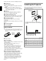 Предварительный просмотр 14 страницы Sony VPL PX20 - SXGA LCD Projector Operating Instructions Manual