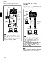 Предварительный просмотр 16 страницы Sony VPL PX20 - SXGA LCD Projector Operating Instructions Manual