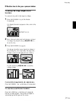 Предварительный просмотр 21 страницы Sony VPL PX20 - SXGA LCD Projector Operating Instructions Manual