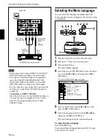 Предварительный просмотр 18 страницы Sony VPL-PX21 Operating Instructions Manual