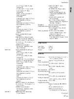 Preview for 37 page of Sony VPL-PX21 Operating Instructions Manual