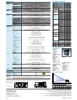 Предварительный просмотр 6 страницы Sony VPL-PX21 Specifications