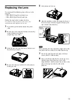 Preview for 13 page of Sony VPL-PX41 Installation Manual