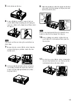 Preview for 15 page of Sony VPL-PX41 Installation Manual