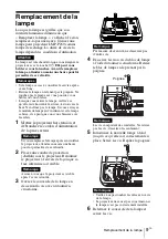 Preview for 33 page of Sony VPL-PX41 Quick Reference Manual