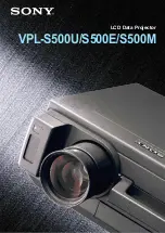 Sony VPL-S500U Brochure & Specs preview