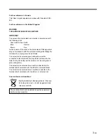 Preview for 3 page of Sony VPL-SC60E Operating Instructions Manual