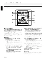 Preview for 10 page of Sony VPL-SC60E Operating Instructions Manual