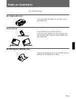 Preview for 35 page of Sony VPL-SC60E Operating Instructions Manual