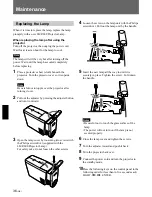 Preview for 36 page of Sony VPL-SC60E Operating Instructions Manual