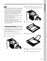 Preview for 37 page of Sony VPL-SC60E Operating Instructions Manual