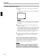 Preview for 66 page of Sony VPL-SC60E Operating Instructions Manual