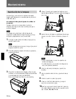 Preview for 120 page of Sony VPL-SC60E Operating Instructions Manual