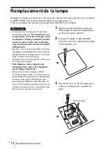 Preview for 50 page of Sony VPL-SW125 Quick Reference Manual