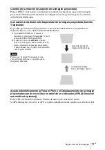 Preview for 63 page of Sony VPL-SW125 Quick Reference Manual