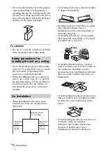 Preview for 30 page of Sony VPL-SW225 Quick Reference Manual