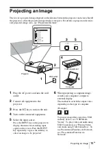 Preview for 39 page of Sony VPL-SW225 Quick Reference Manual