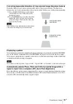 Preview for 43 page of Sony VPL-SW225 Quick Reference Manual