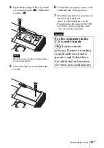 Preview for 47 page of Sony VPL-SW225 Quick Reference Manual