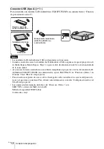 Preview for 82 page of Sony VPL-SW225 Quick Reference Manual