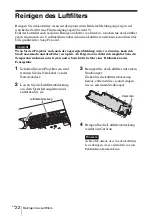 Preview for 114 page of Sony VPL-SW225 Quick Reference Manual