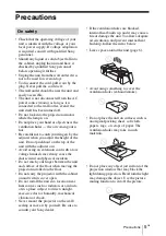 Preview for 41 page of Sony VPL-SW526 Quick Reference Manual