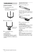 Preview for 46 page of Sony VPL-SW526 Quick Reference Manual