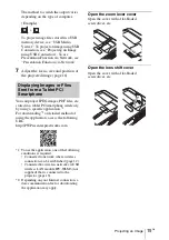 Preview for 51 page of Sony VPL-SW526 Quick Reference Manual