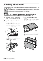 Предварительный просмотр 64 страницы Sony VPL-SW526 Quick Reference Manual