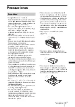 Preview for 95 page of Sony VPL-SW526 Quick Reference Manual