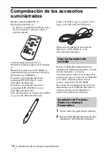 Preview for 100 page of Sony VPL-SW526 Quick Reference Manual