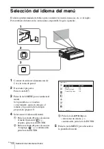 Preview for 102 page of Sony VPL-SW526 Quick Reference Manual