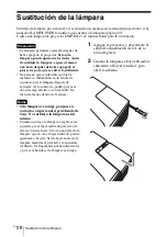 Preview for 118 page of Sony VPL-SW526 Quick Reference Manual