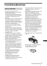 Preview for 123 page of Sony VPL-SW526 Quick Reference Manual