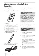 Preview for 128 page of Sony VPL-SW526 Quick Reference Manual