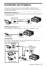 Preview for 131 page of Sony VPL-SW526 Quick Reference Manual