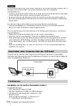 Preview for 140 page of Sony VPL-SW526 Quick Reference Manual