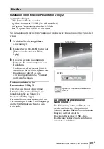 Preview for 143 page of Sony VPL-SW526 Quick Reference Manual