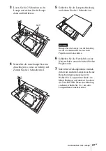 Preview for 147 page of Sony VPL-SW526 Quick Reference Manual