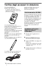 Preview for 156 page of Sony VPL-SW526 Quick Reference Manual