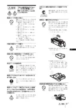 Preview for 3 page of Sony VPL-SW631 Quick Reference Manual