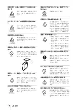 Preview for 6 page of Sony VPL-SW631 Quick Reference Manual