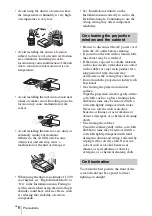 Preview for 46 page of Sony VPL-SW631 Quick Reference Manual