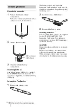 Preview for 50 page of Sony VPL-SW631 Quick Reference Manual