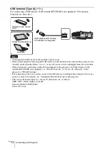 Preview for 52 page of Sony VPL-SW631 Quick Reference Manual