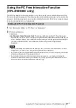 Preview for 67 page of Sony VPL-SW631 Quick Reference Manual