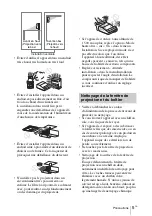 Preview for 77 page of Sony VPL-SW631 Quick Reference Manual