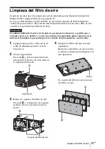 Preview for 135 page of Sony VPL-SW631 Quick Reference Manual