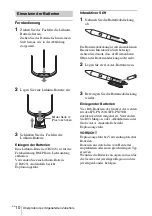 Preview for 146 page of Sony VPL-SW631 Quick Reference Manual